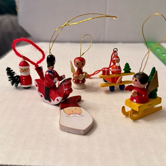 Vintage Miniature Christmas Tree Ornaments - Picture 3 of 9
